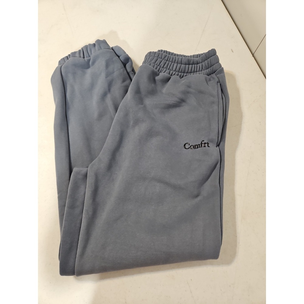 COMFRT Cloud Sweatpants Unisex XL Oversized Blue Willow Cuffed NEW